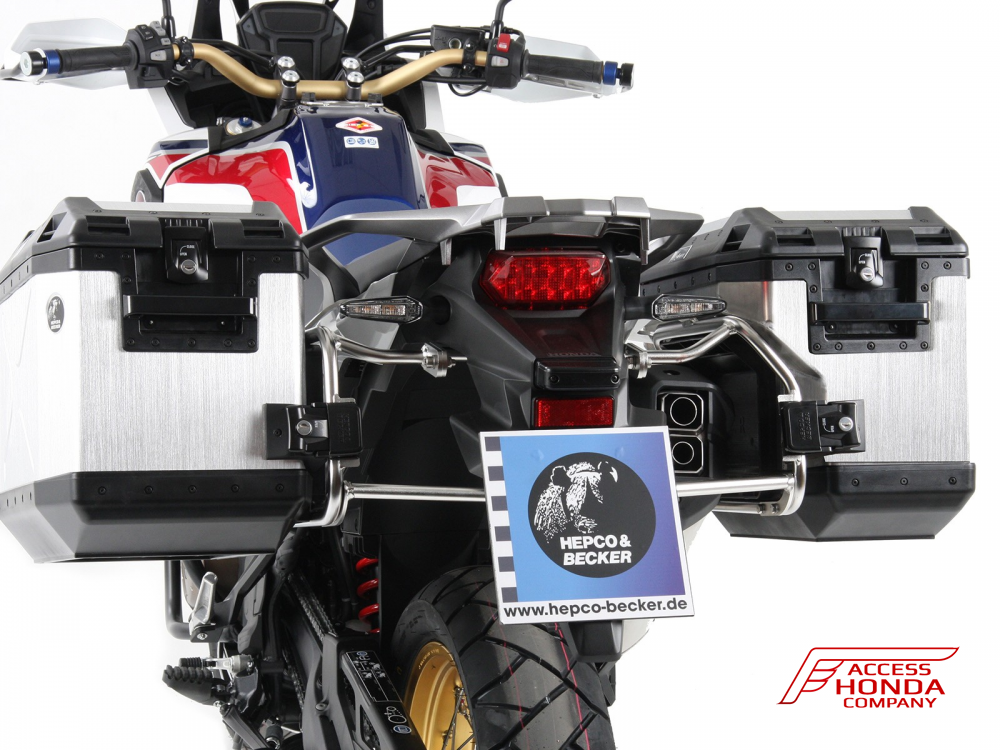 Комплект кофров Hepco & Becker и креплений для Honda CRF1000L Afrika Twin Комплект кофров Hepco & Becker и креплений для Honda CRF1000L Afrika Twin