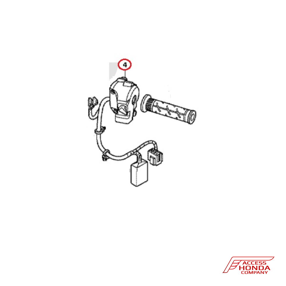 Пульт на руль (левый) для Honda NC750X 2016- (АКПП) Пульт на руль (левый) для Honda NC750X 2016- (АКПП)