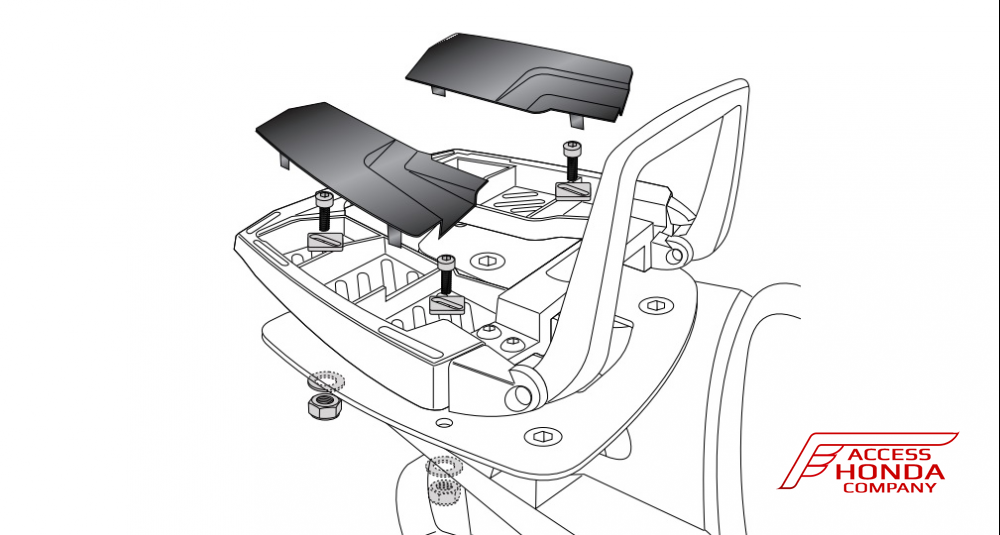 Площадка Hepco & Becker для мотоцикла Honda VFR1200X Crosstourer Площадка Hepco & Becker для мотоцикла Honda VFR1200X Crosstourer