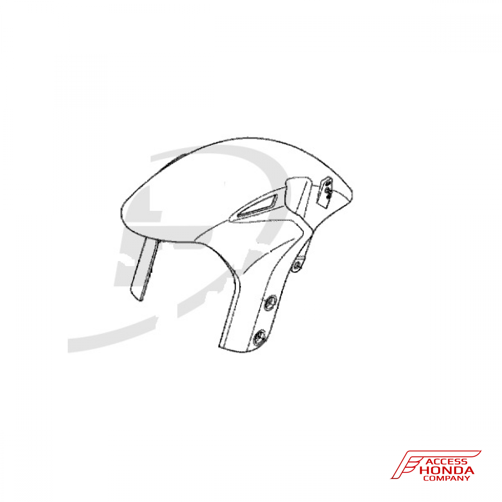 Крыло переднее для Honda VFR1200F Крыло переднее для Honda VFR1200F