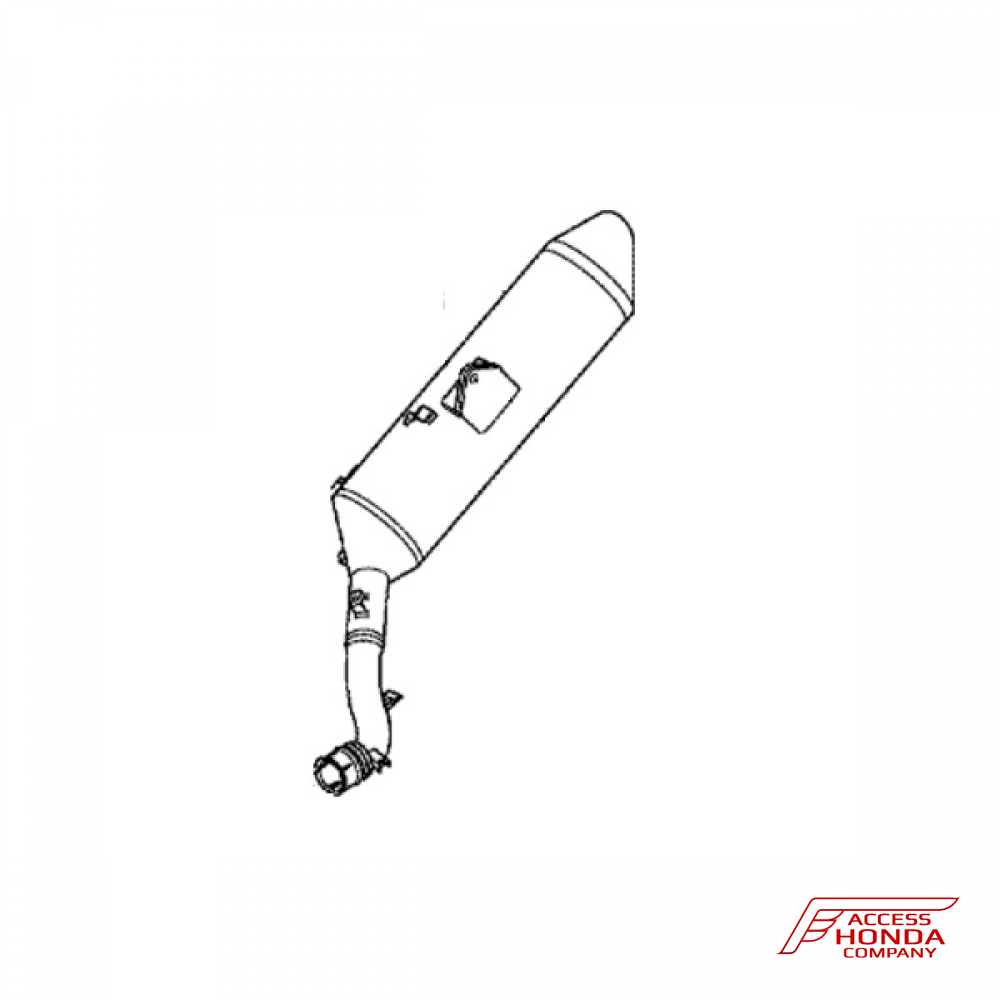 Оригинальный глушитель для Honda VFR1200X Crosstourer 2012-2015 Оригинальный глушитель для Honda VFR1200X Crosstourer 2012-2015