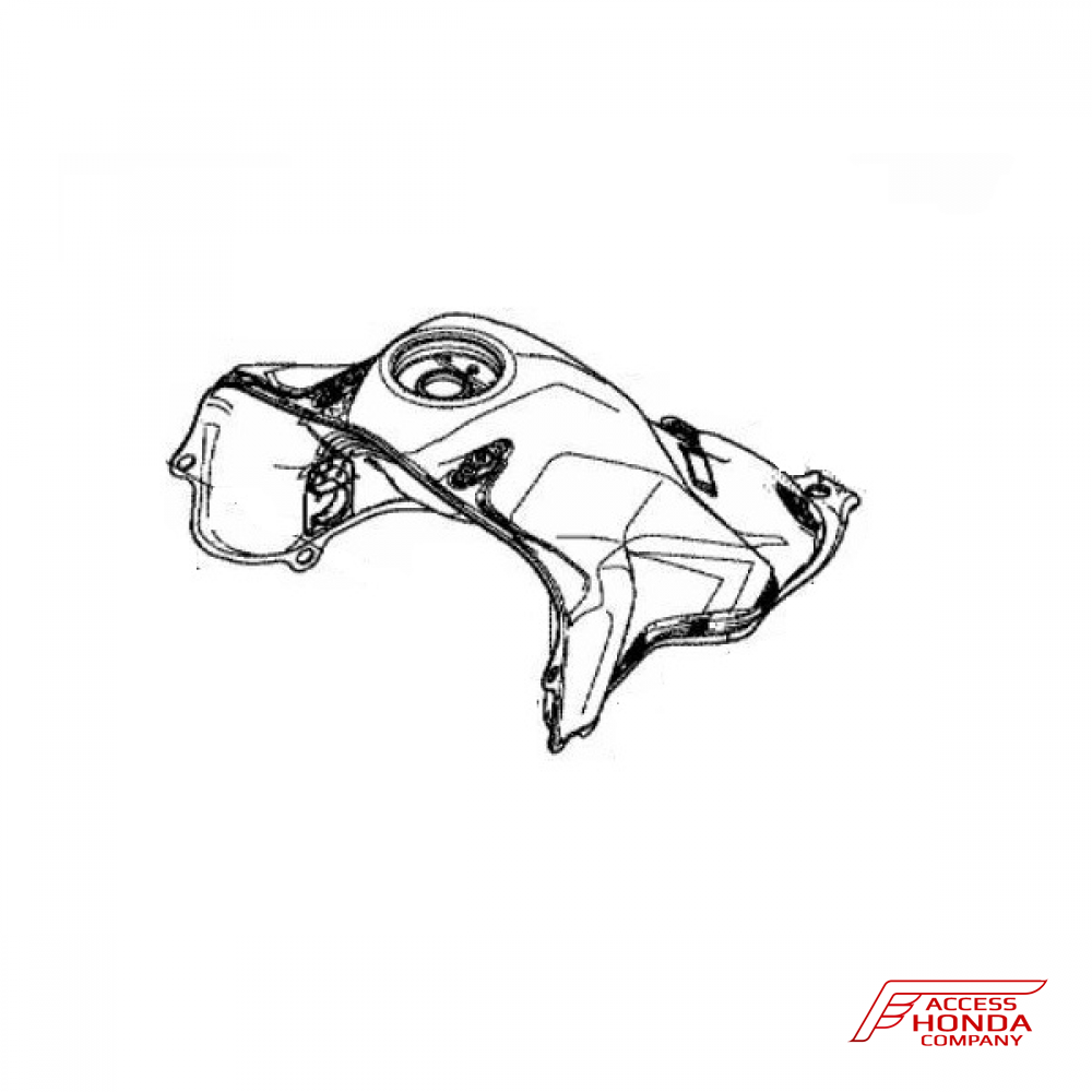 Оригинальный топливный бак для Honda Africa Twin CRF1000 2016 (Color: NHA30) Оригинальный топливный бак для Honda Africa Twin CRF1000 2016 (Color: NHA30)
