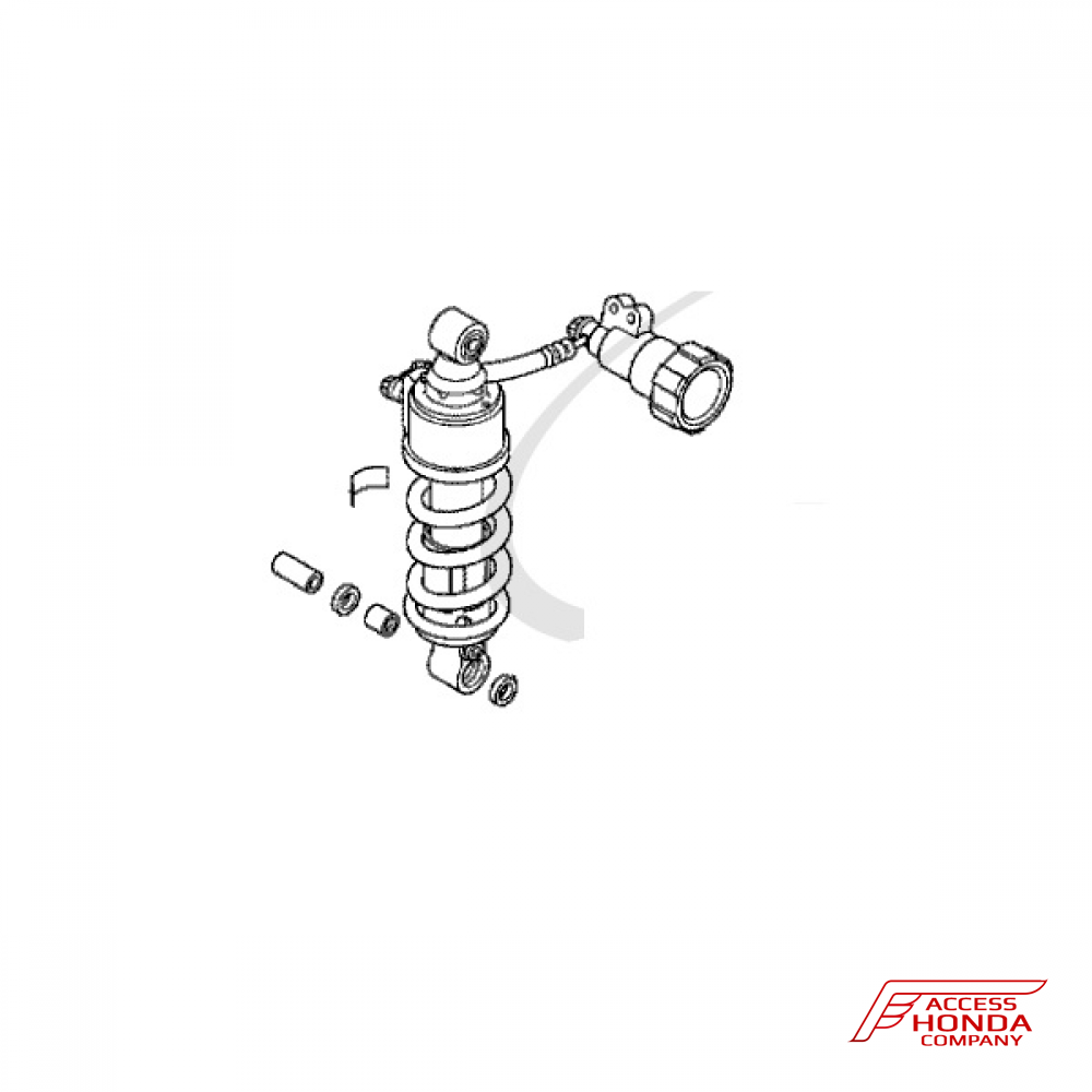 Оригинальный задний амортизатор для Honda VFR1200FD (автомат) Оригинальный задний амортизатор для Honda VFR1200FD (автомат)