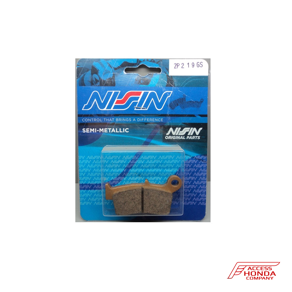 Тормозные колодки NISSIN 2P-219GS для мотоцикла Honda Тормозные колодки NISSIN 2P-219GS для мотоцикла Honda