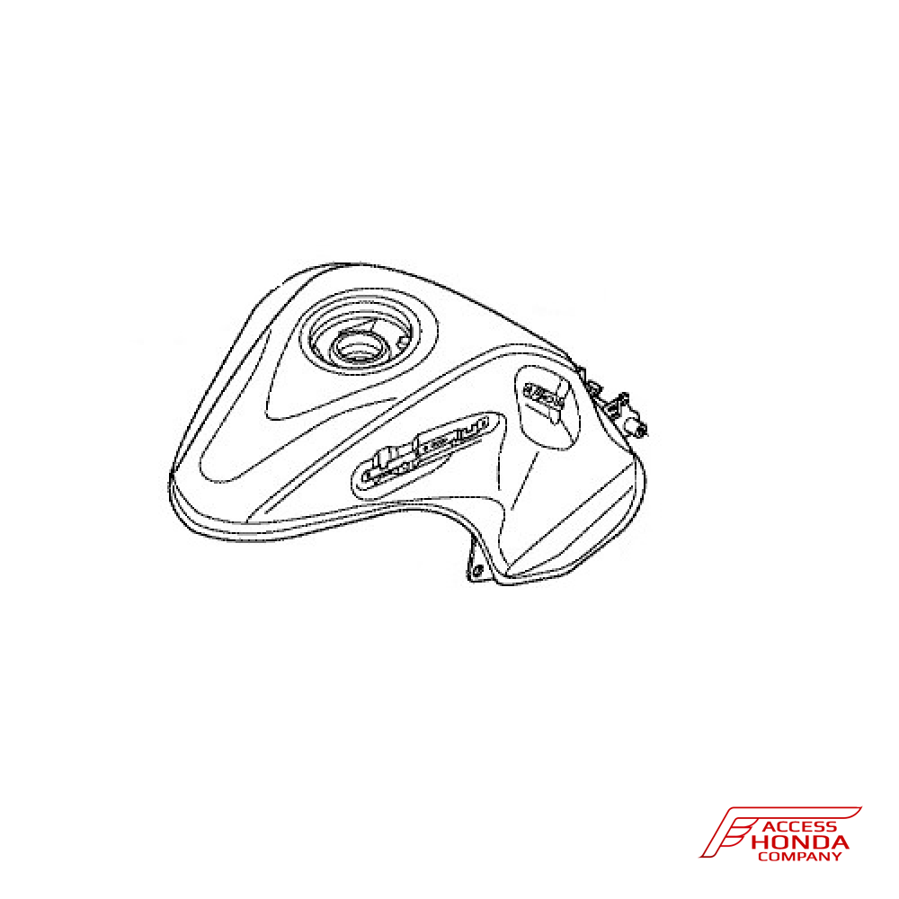 Оригинальный топливный бак для Honda VFR1200 F 2012- (Color: Серебристый металлик, NHA30M, Digital Silver Metallic) Оригинальный топливный бак для Honda VFR1200 F 2012- (Color: Серебристый металлик, NHA30M, Digital Silver Metallic)