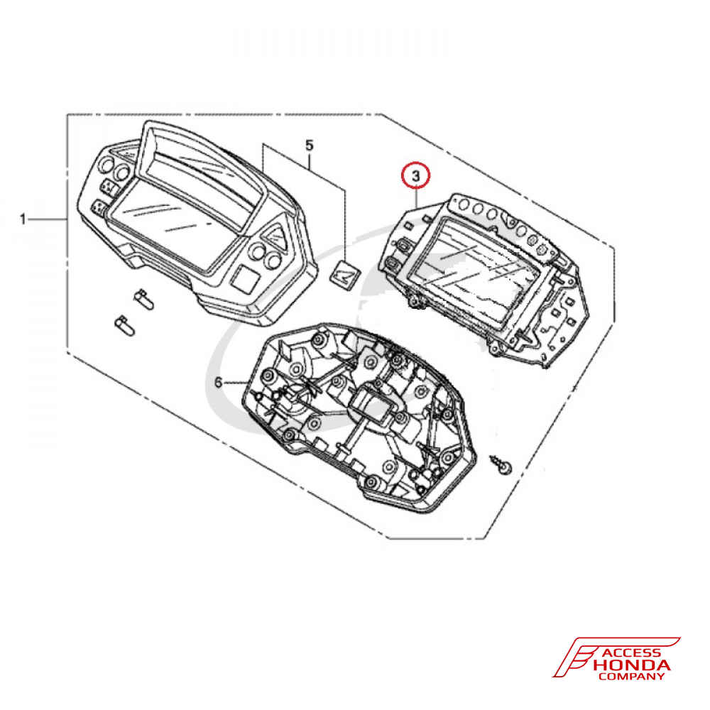 Электронное табло для Honda VFR1200X Crosstourer 2014-2015 Электронное табло для Honda VFR1200X Crosstourer 2014-2015