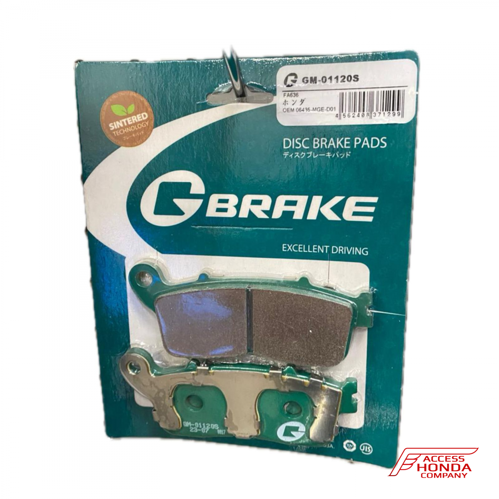 Колодки задние G-brake для мотоцикла Колодки задние G-brake для мотоцикла