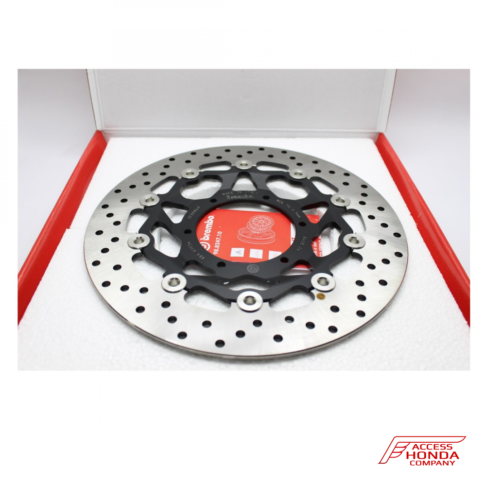 Передний тормозной диск Brembo для мотоцикла Honda CB600 Hornet 2007-2013 / CBR600F 2011-2013 Передний тормозной диск Brembo для мотоцикла Honda CB600 Hornet 2007-2013 / CBR600F 2011-2013