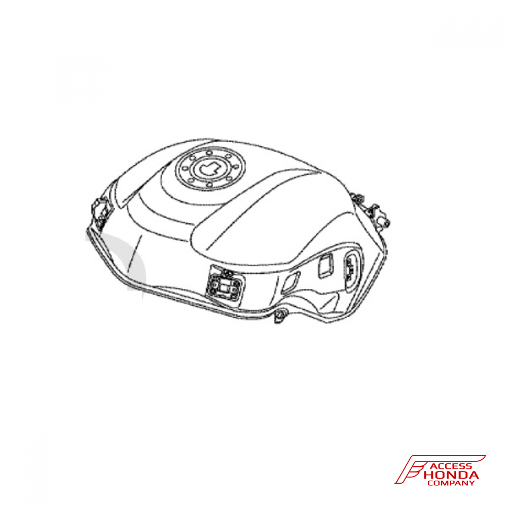 Оригинальный топливный бак для Honda VFR1200X Crosstourer 2017- (Color: Жемчужно-белый, NHB53P) Оригинальный топливный бак для Honda VFR1200X Crosstourer 2017- (Color: Жемчужно-белый, NHB53P)