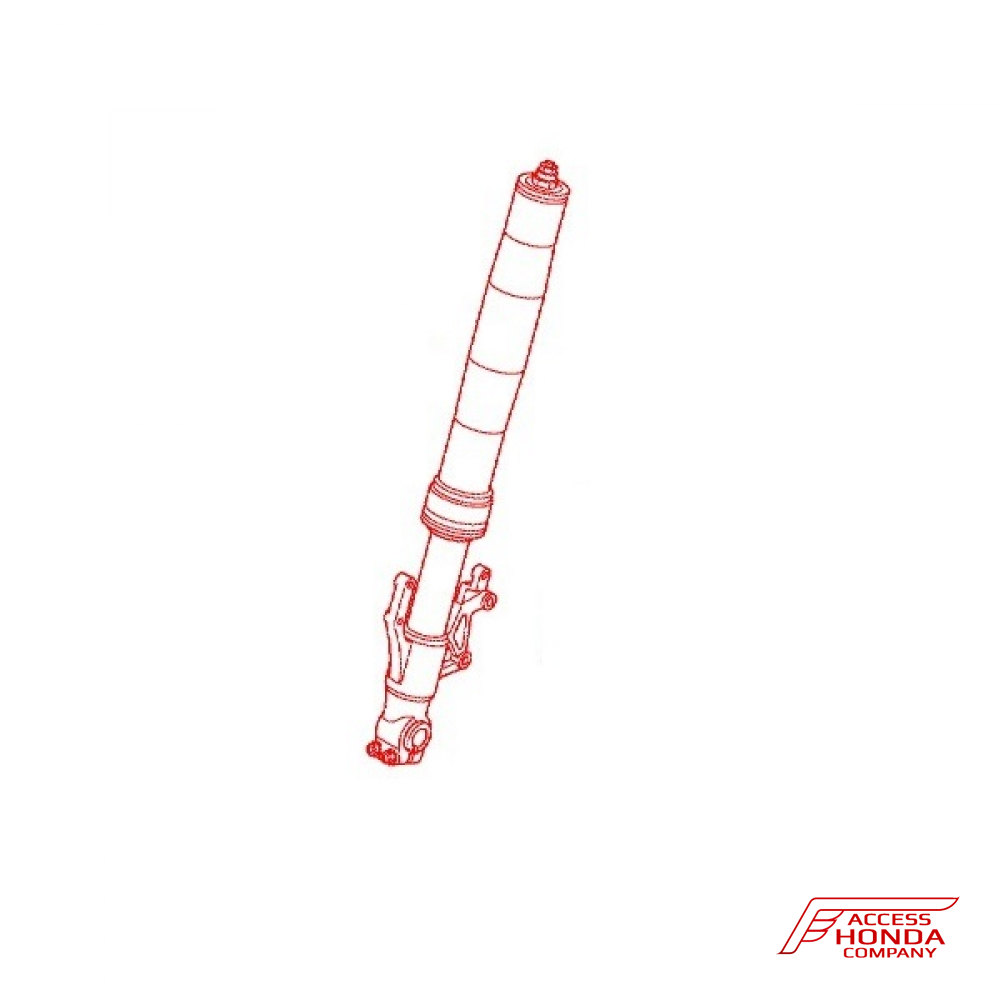 Перо вилки в сборе (левое) для Honda VFR1200X Crosstourer Перо вилки в сборе (левое) для Honda VFR1200X Crosstourer