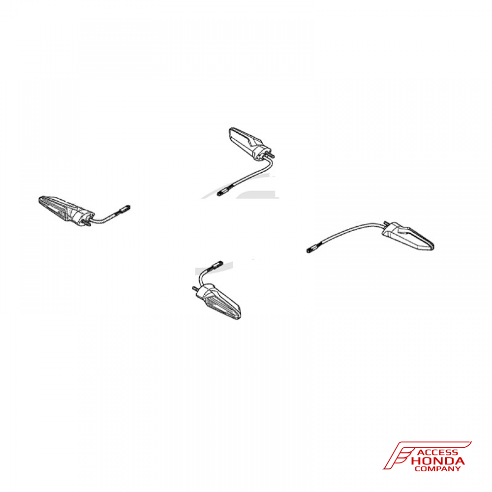 Оригинальный указатель поворота для Honda VFR1200X Crosstourer 2016- Оригинальный указатель поворота для Honda VFR1200X Crosstourer 2016-