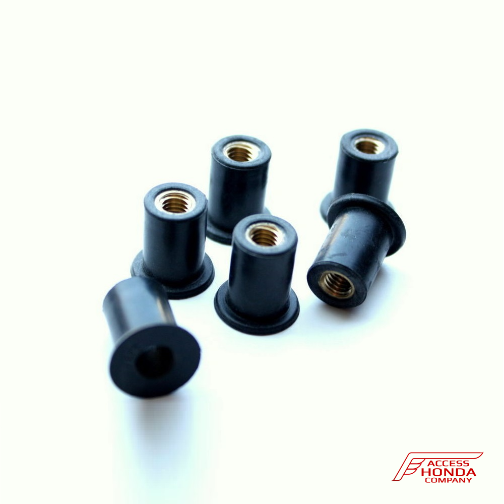 Гайка крепления обтекателя и стекла 5мм Honda (90111KW3003) Гайка крепления обтекателя и стекла 5мм Honda (90111KW3003)