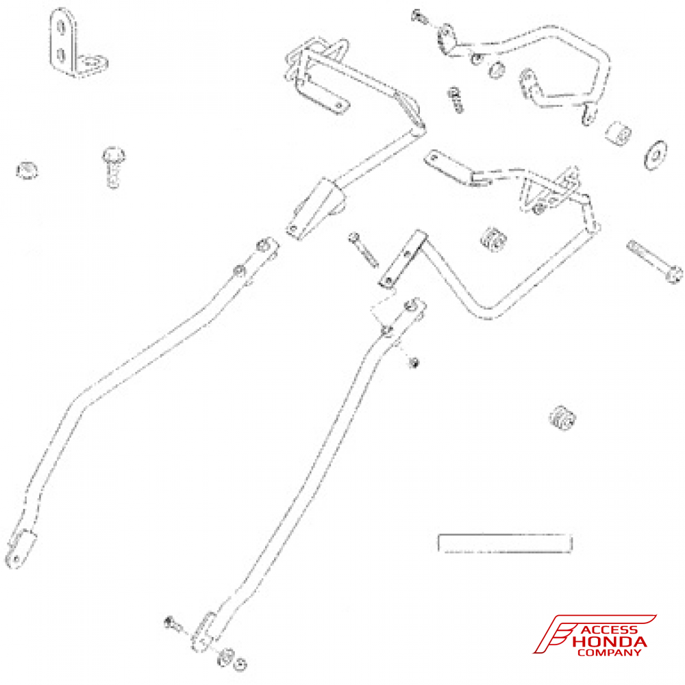 Оригинальное крепление боковых кофров для мотоцикла Honda XL1000V/VA Varadero '03-'06 08L51MBT800A (08L51-MBT-800A) Оригинальное крепление боковых кофров для мотоцикла Honda XL1000V/VA Varadero '03-'06 08L51MBT800A (08L51-MBT-800A)