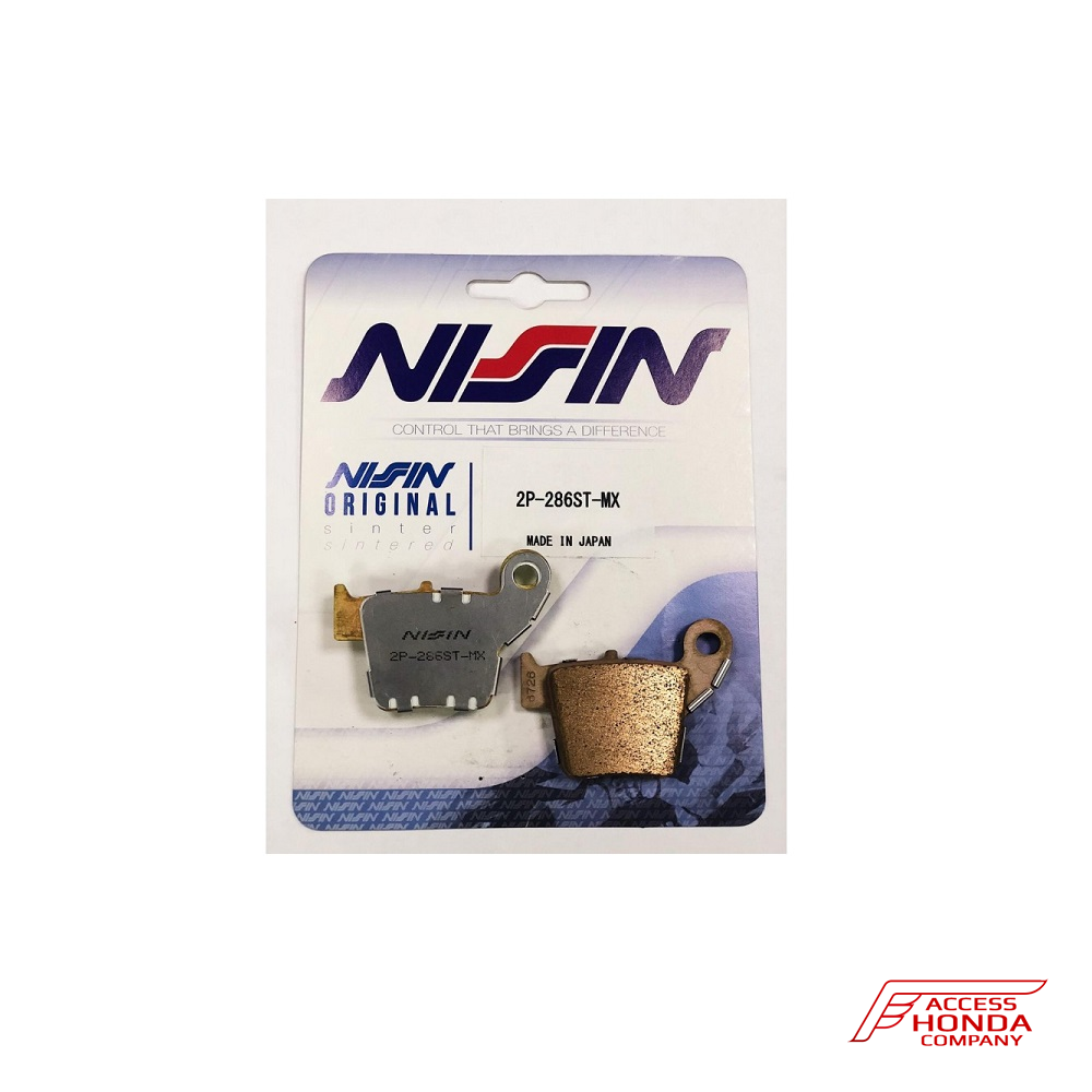 Тормозные колодки NISSIN 2P-286 для мотоцикла Honda Тормозные колодки NISSIN 2P-286 для мотоцикла Honda