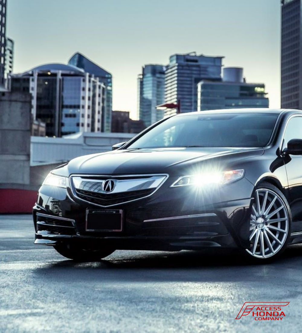 Накладки переднего бампера (все цвета) Acura TLX Накладки переднего бампера (все цвета) Acura TLX