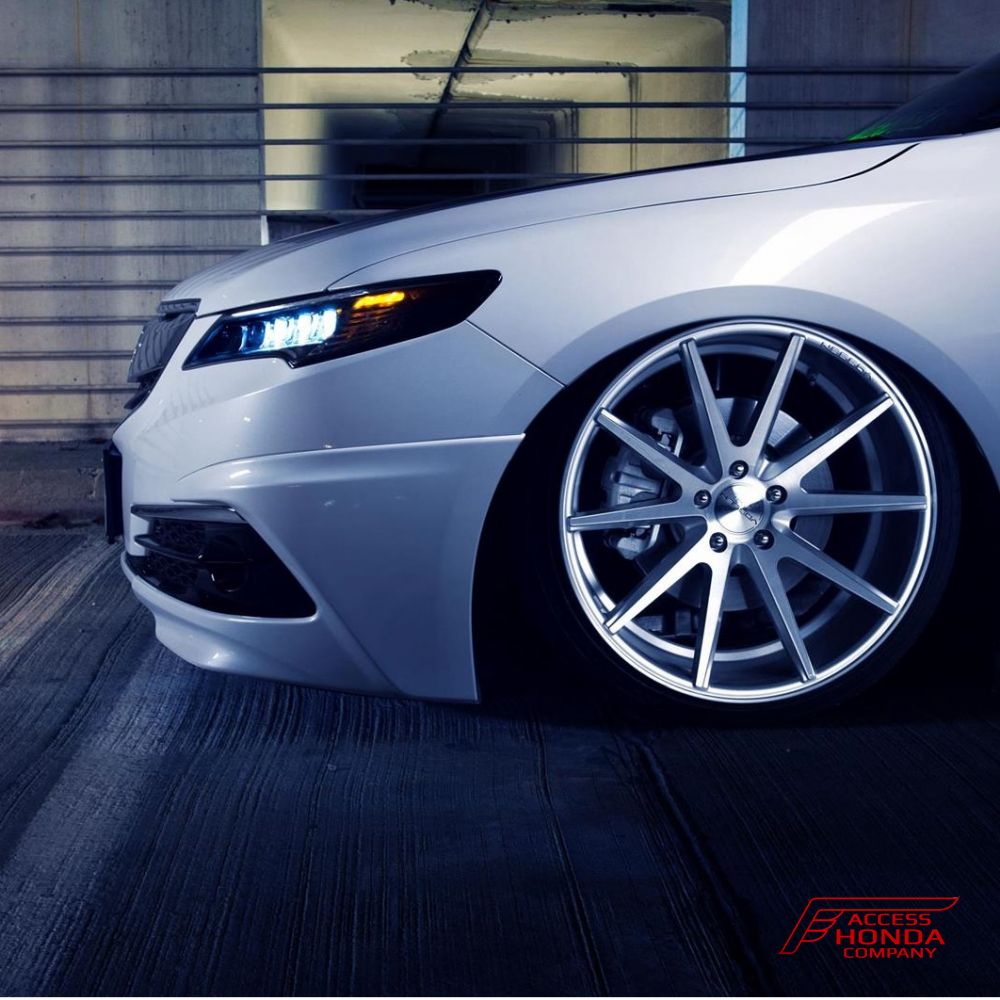 Накладки переднего бампера (все цвета) Acura TLX Накладки переднего бампера (все цвета) Acura TLX