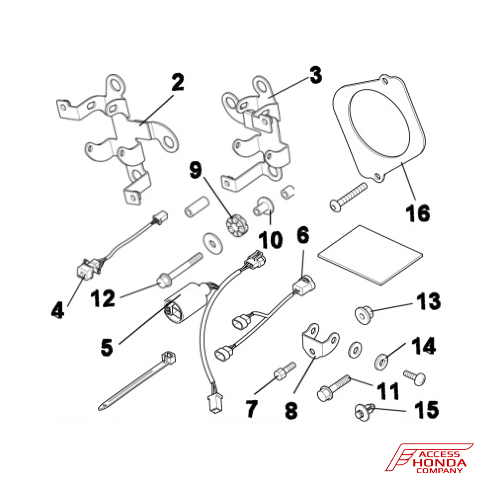 Адаптация противотуманных фар для мотоцикла Honda GL1800 Gold Wing/F6B Bagger 08V70MJG640 (08V70-MJG-640) Адаптация противотуманных фар для мотоцикла Honda GL1800 Gold Wing/F6B Bagger 08V70MJG640 (08V70-MJG-640)