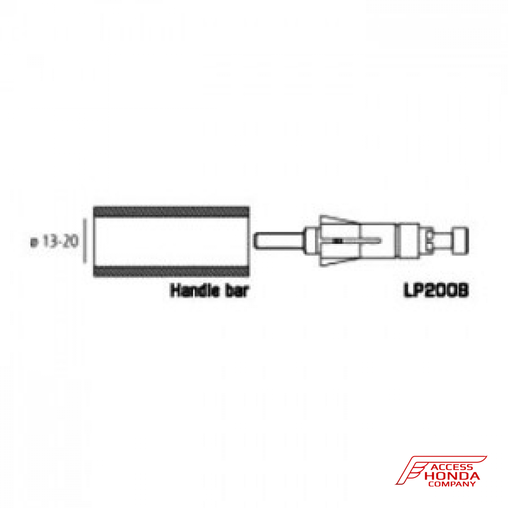 Универсальный адаптер Ø 13-20 (mm) Rizoma крепления зеркал Универсальный адаптер Ø 13-20 (mm) Rizoma крепления зеркал