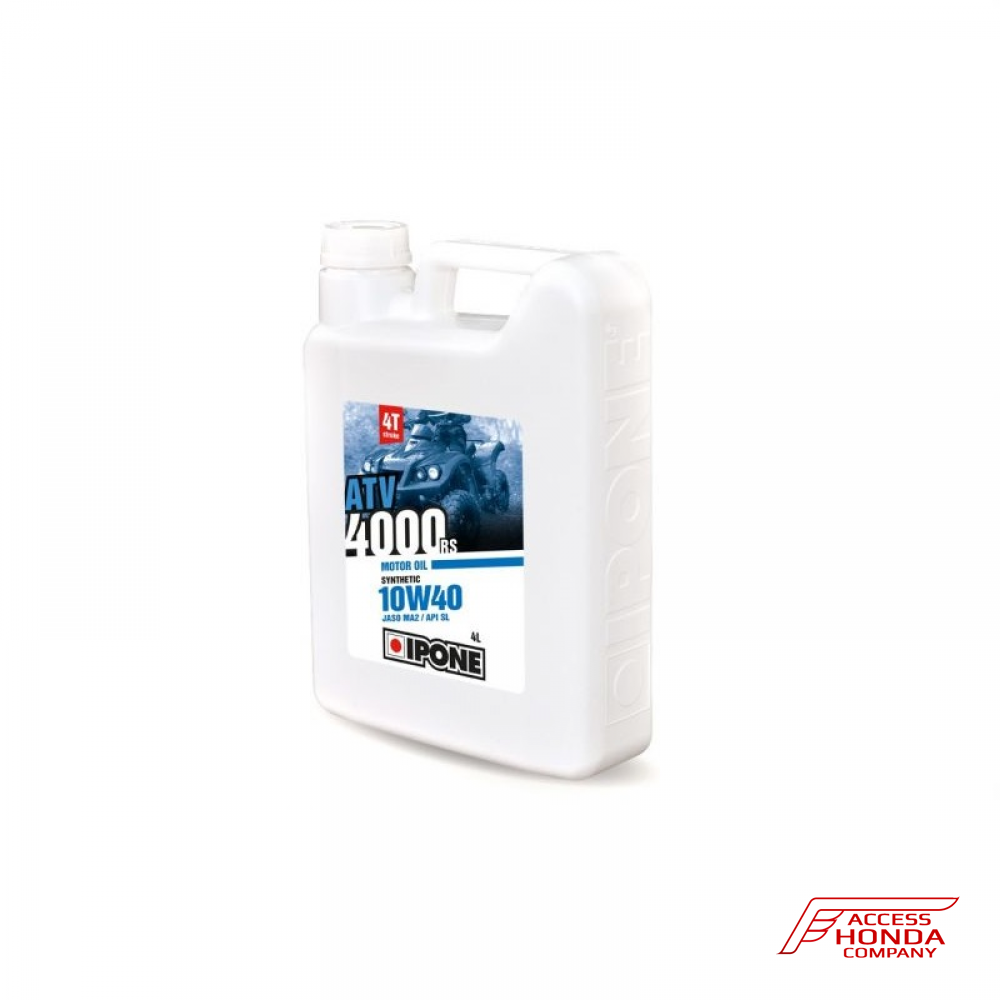 Моторное масло для квадроциклов IPONE 4T ATV 4000 10W40 4L Моторное масло для квадроциклов IPONE 4T ATV 4000 10W40 4L
