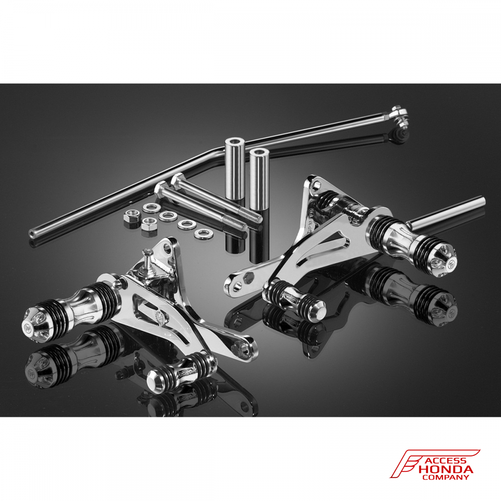 Комплект подножек с креплением и лапками DPM Race для Honda VF750 1993- Комплект подножек с креплением и лапками DPM Race для Honda VF750 1993-