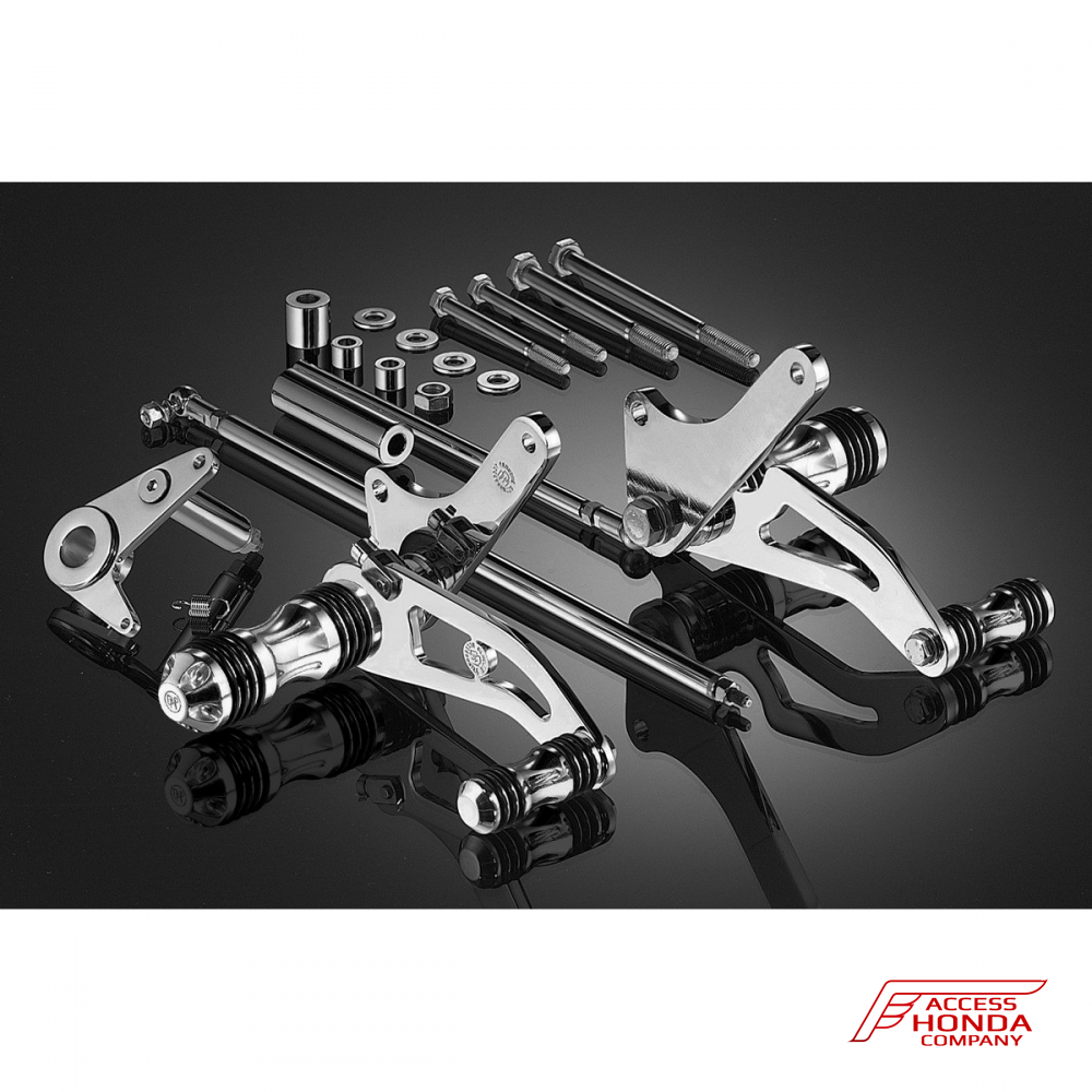 Комплект подножек с креплением и лапками DPM Race для Honda VF750 1987-1992 Комплект подножек с креплением и лапками DPM Race для Honda VF750 1987-1992