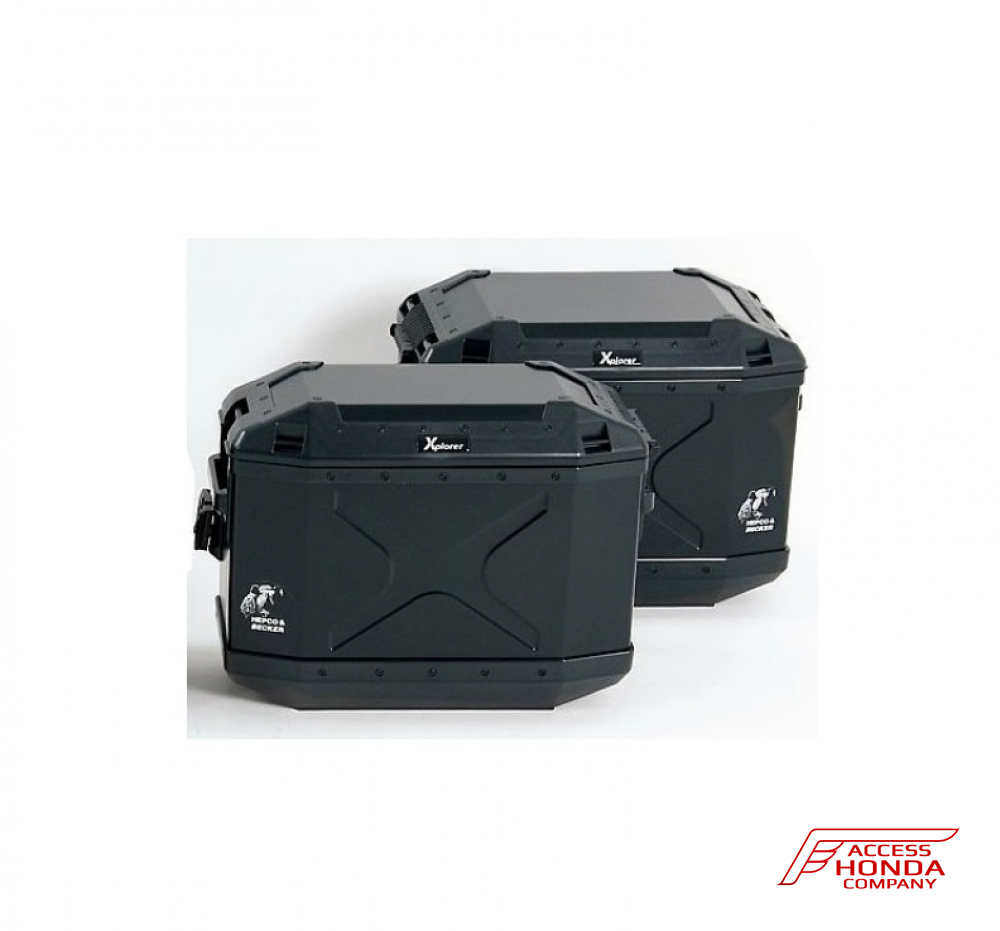 Боковой кофр алюминиевый правый HEPCO & BECKER Alu Xplorer 40л. Боковой кофр алюминиевый правый HEPCO & BECKER Alu Xplorer 40л.