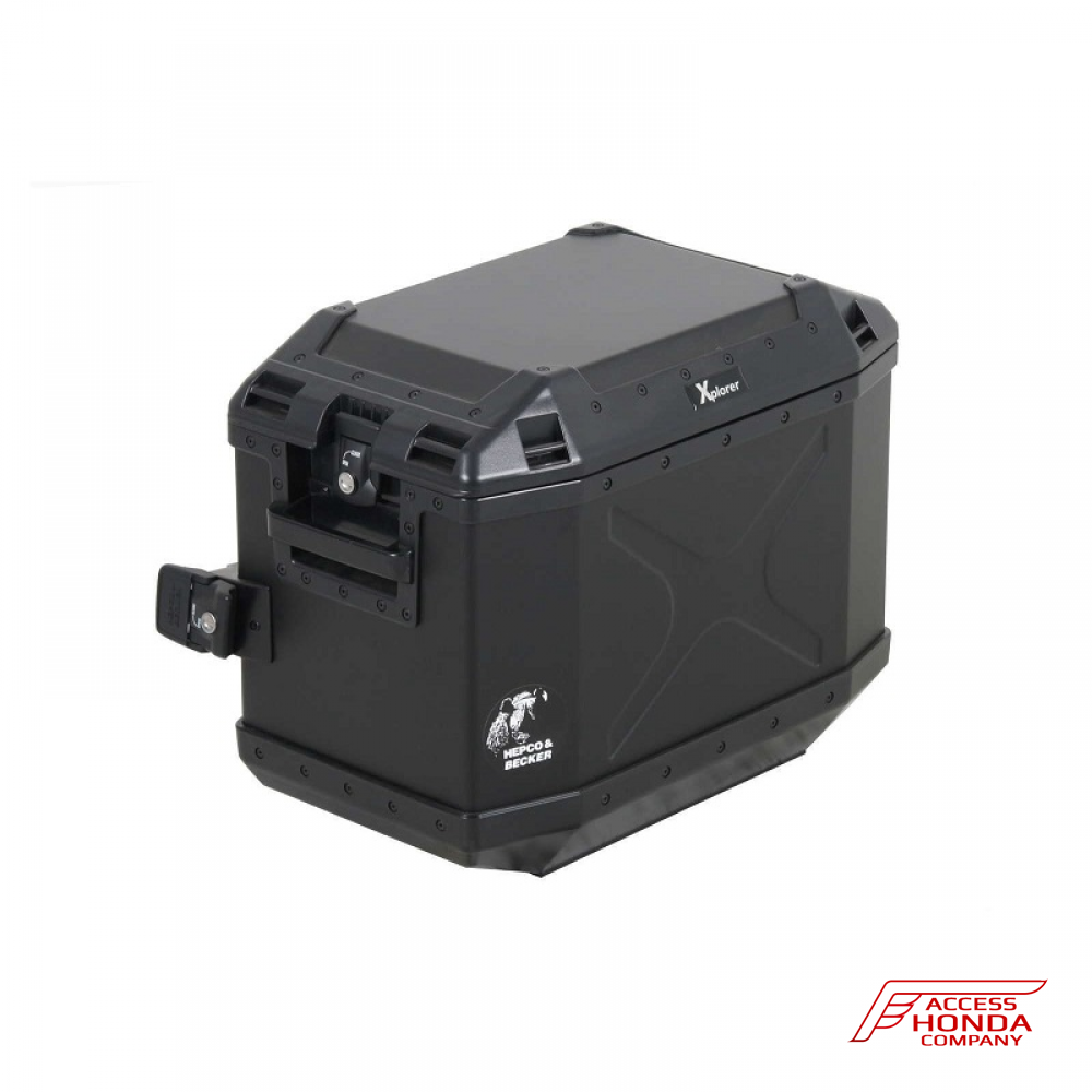 Боковой кофр алюминиевый правый HEPCO & BECKER Alu Xplorer 40л. Боковой кофр алюминиевый правый HEPCO & BECKER Alu Xplorer 40л.