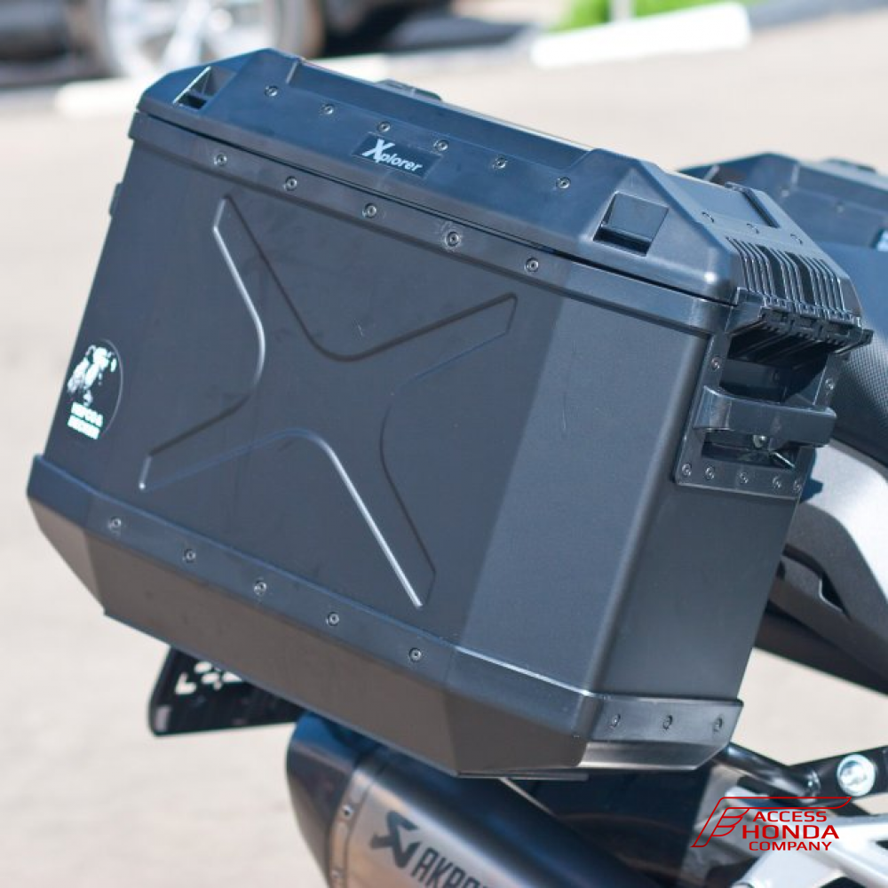 Боковой кофр алюминиевый правый HEPCO & BECKER Alu Xplorer 40л. Боковой кофр алюминиевый правый HEPCO & BECKER Alu Xplorer 40л.