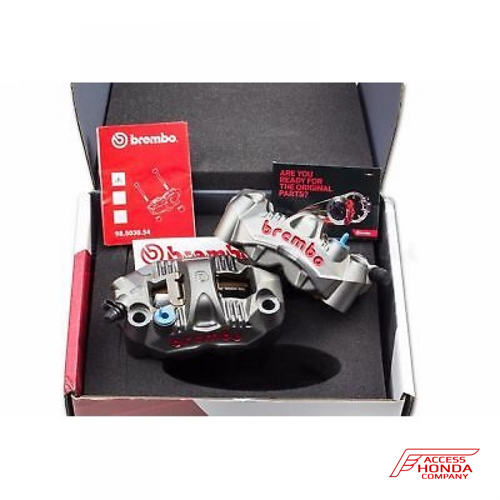Комплект из двух моноблочных радиальных суппортов Brembo Racing GP4-RS Комплект из двух моноблочных радиальных суппортов Brembo Racing GP4-RS