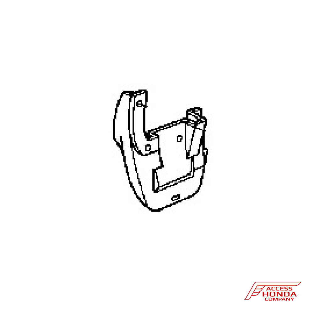 Брызговик передний (правый) для Acura MDX II 2007-09 75800-STX-A10ZA Брызговик передний (правый) для Acura MDX II 2007-09 75800-STX-A10ZA