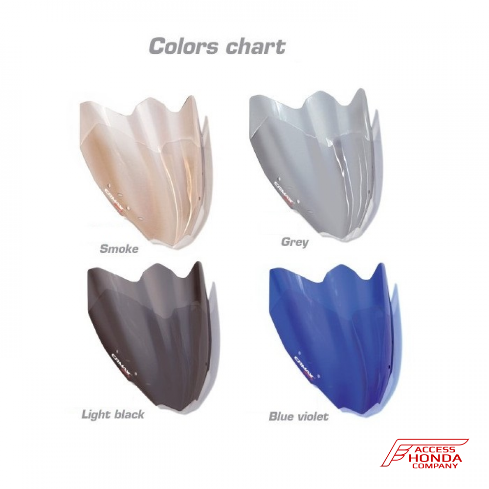 Высокое ветровое стекло Ermax для Honda CRF1000L Africa Twin 2016- Высокое ветровое стекло Ermax для Honda CRF1000L Africa Twin 2016-