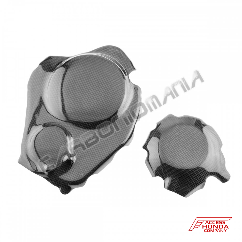 Декоративные крышки двигателя Carboniomania (Карбон) для Honda CBR1000RR 2004-2005 Декоративные крышки двигателя Carboniomania (Карбон) для Honda CBR1000RR 2004-2005