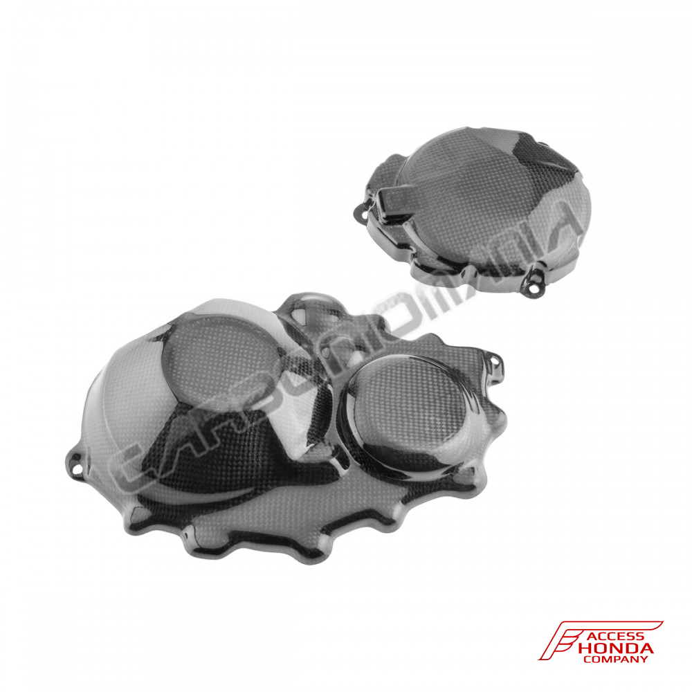Декоративные крышки на двигатель Carboniomania (Карбон) для Honda CBR1000RR 2008-2016 Декоративные крышки на двигатель Carboniomania (Карбон) для Honda CBR1000RR 2008-2016