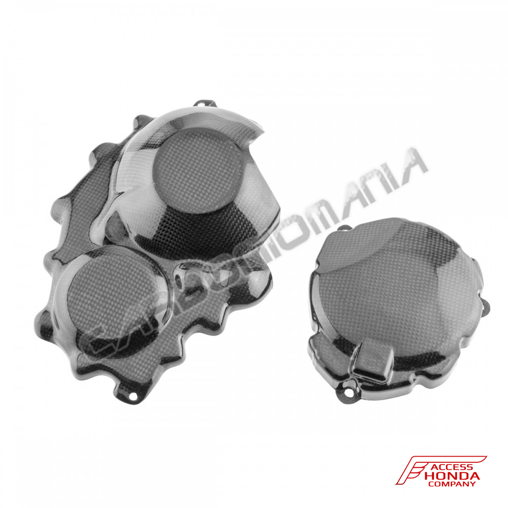 Декоративные крышки на двигатель Carboniomania (Карбон) для Honda CBR1000RR 2008-2016 Декоративные крышки на двигатель Carboniomania (Карбон) для Honda CBR1000RR 2008-2016
