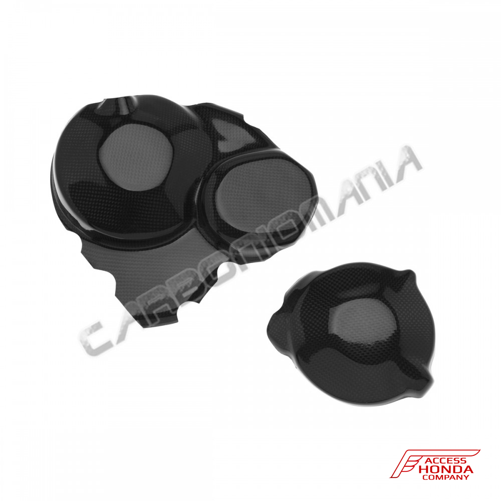 Декоративные крышки двигателя Carboniomania (Карбон) для Honda CBR600RR 2003-2004 Декоративные крышки двигателя Carboniomania (Карбон) для Honda CBR600RR 2003-2004