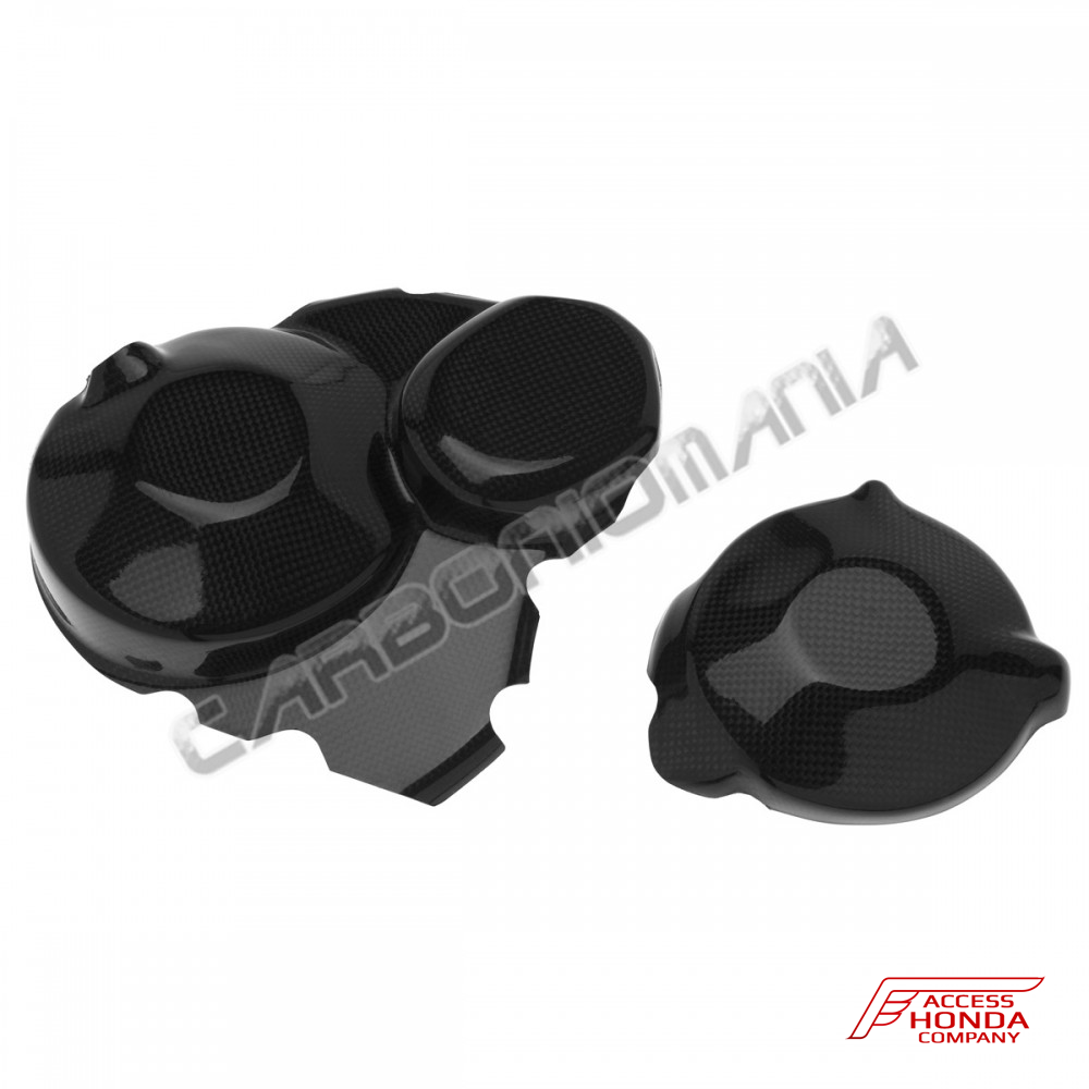 Декоративные крышки двигателя Carboniomania (Карбон) для Honda CBR600RR 2003-2004 Декоративные крышки двигателя Carboniomania (Карбон) для Honda CBR600RR 2003-2004