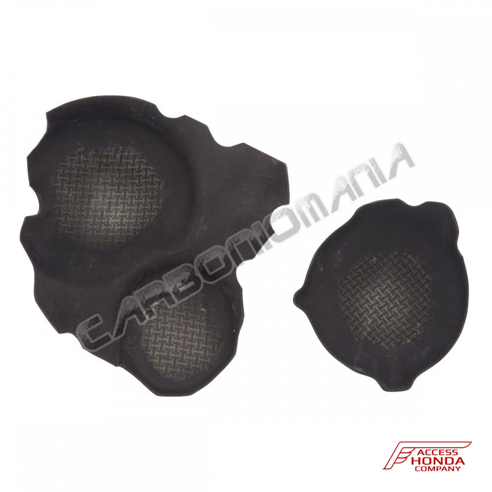 Декоративные крышки двигателя Carboniomania (Карбон) для Honda CBR600RR 2005-2006 Декоративные крышки двигателя Carboniomania (Карбон) для Honda CBR600RR 2005-2006