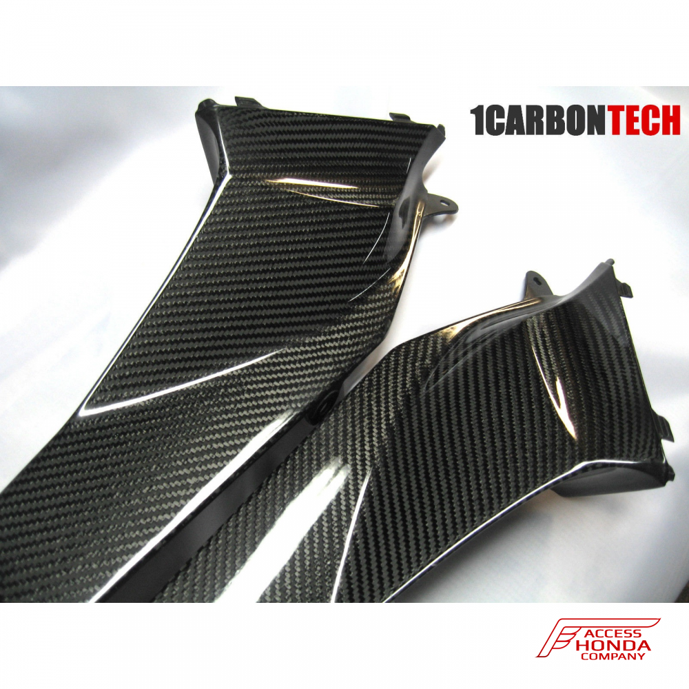 Карбоновые верхние накладки воздухозаборника для Honda CBR600RR 2003-06 Карбоновые верхние накладки воздухозаборника для Honda CBR600RR 2003-06