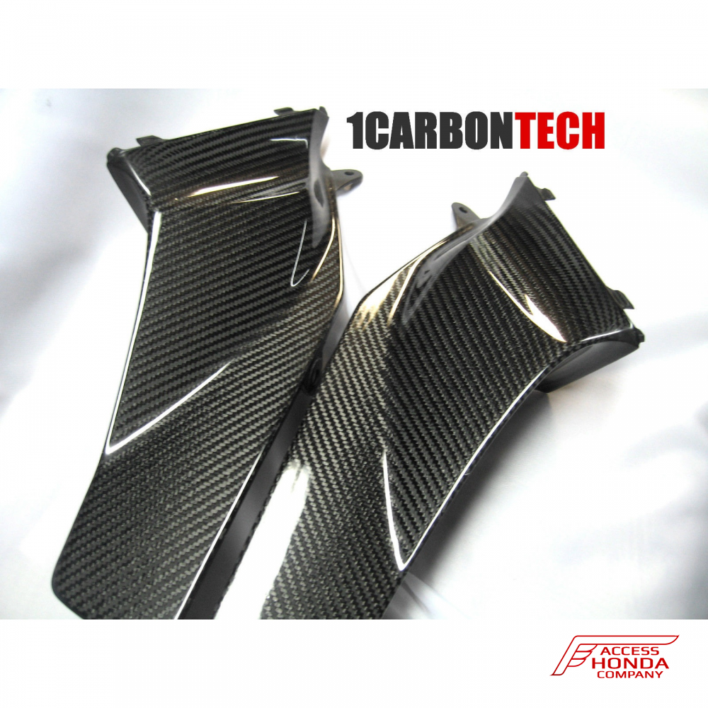 Карбоновые верхние накладки воздухозаборника для Honda CBR600RR 2003-06 Карбоновые верхние накладки воздухозаборника для Honda CBR600RR 2003-06