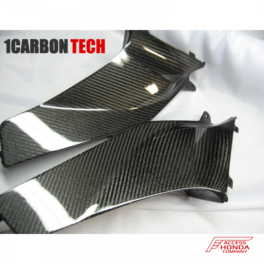 Карбоновые верхние накладки воздухозаборника для Honda CBR600RR 2003-06 Карбоновые верхние накладки воздухозаборника для Honda CBR600RR 2003-06