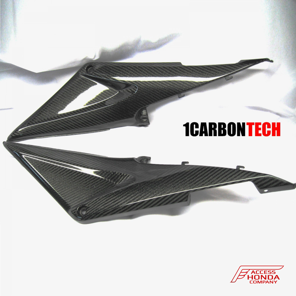 Карбоновые боковые накладки для CBR600RR 2005-06 Карбоновые боковые накладки для CBR600RR 2005-06