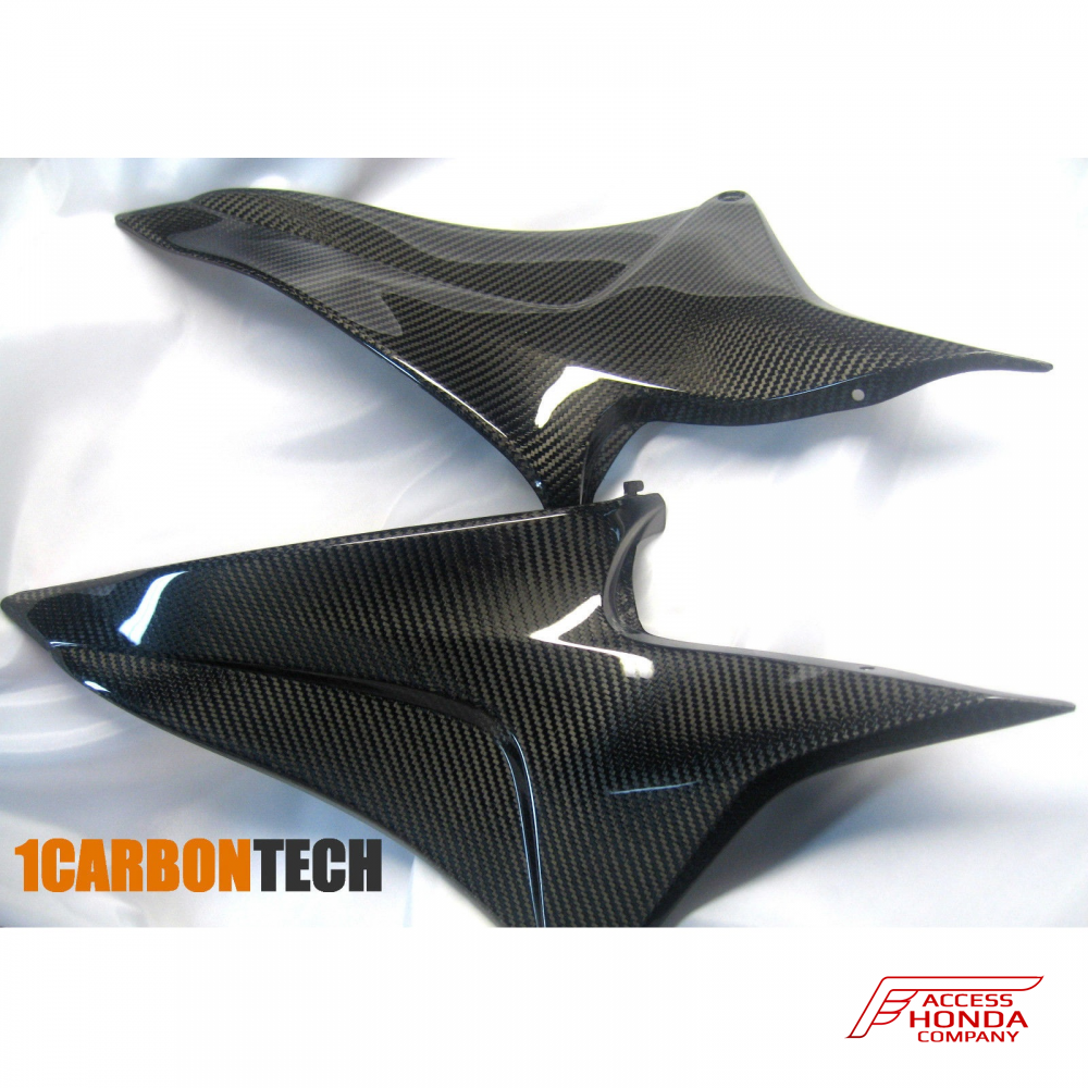 Карбоновые боковые накладки для CBR600RR 2007-12 Карбоновые боковые накладки для CBR600RR 2007-12