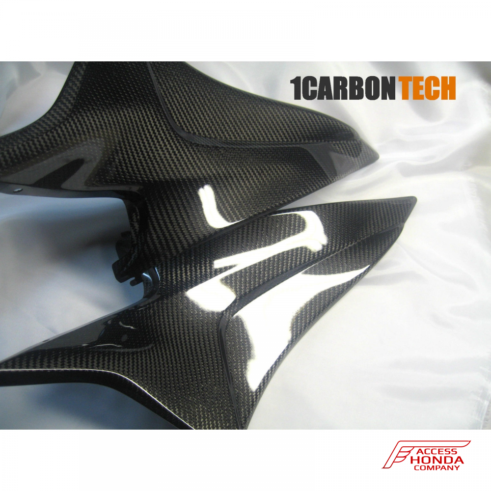 Карбоновые боковые накладки для CBR600RR 2007-12 Карбоновые боковые накладки для CBR600RR 2007-12