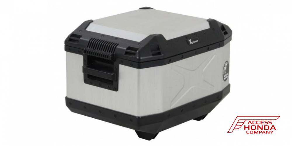 Центральный кофр Hepco&Becker Xplorer 45 л. для мотоцикла Honda (серебристый цвет) Центральный кофр Hepco&Becker Xplorer 45 л. для мотоцикла Honda (серебристый цвет)