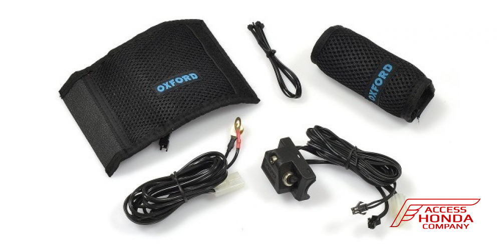 Чехлы с подогревом Oxford Ø 22 мм для рукояток мотоцикла/квадроцикла/снегохода Honda Чехлы с подогревом Oxford Ø 22 мм для рукояток мотоцикла/квадроцикла/снегохода Honda