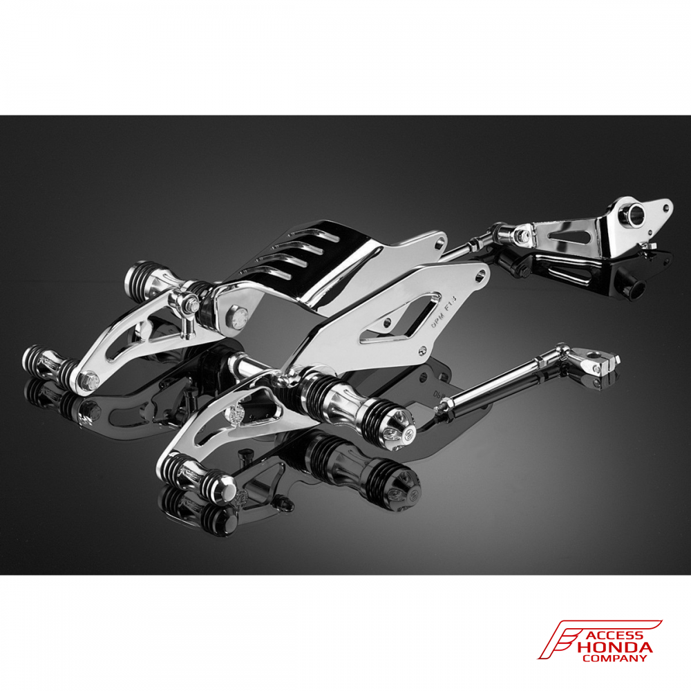 Комплект подножек с креплением и лапками DPM Race для Honda VT1100 C3 Комплект подножек с креплением и лапками DPM Race для Honda VT1100 C3