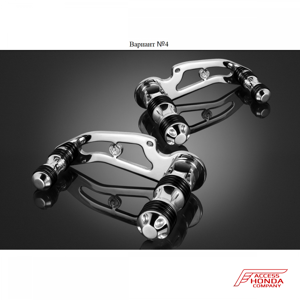 Комплект подножек с креплением и лапками DPM Race для Honda VT1100 C3 Комплект подножек с креплением и лапками DPM Race для Honda VT1100 C3