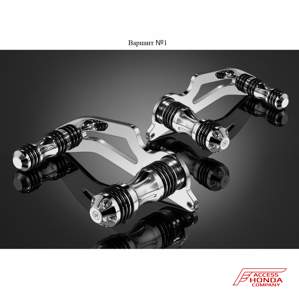 Комплект подножек с креплением и лапками DPM Race для Honda VT600 SHADOW Комплект подножек с креплением и лапками DPM Race для Honda VT600 SHADOW