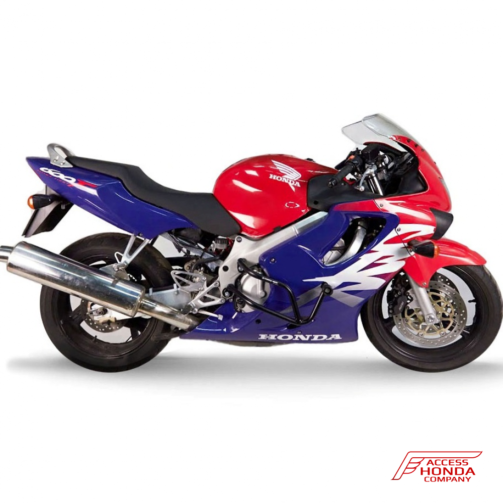Защитные дуги (клетка) + слайдеры Crazy Iron для мотоцикла Honda CBR600F4/F4i/Sport (3 точки опоры) Защитные дуги (клетка) + слайдеры Crazy Iron для мотоцикла Honda CBR600F4/F4i/Sport (3 точки опоры)