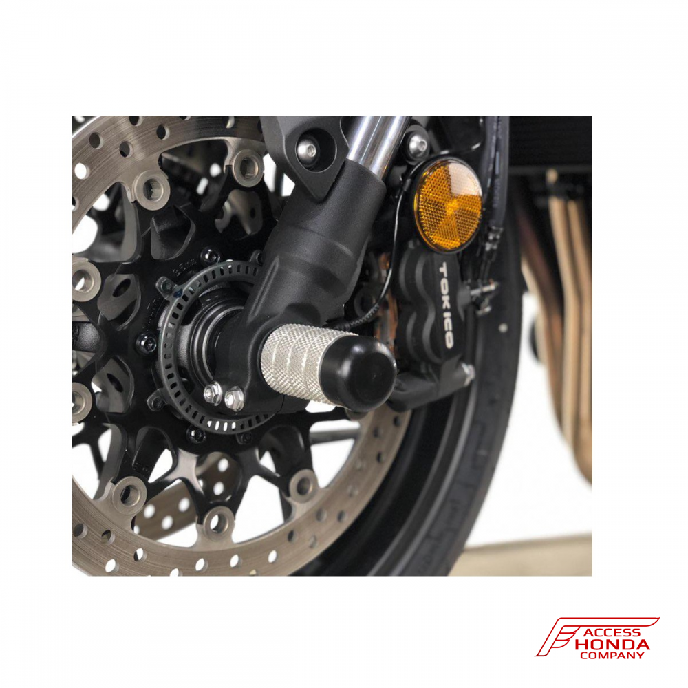 Пеги Crazy Iron в ось переднего колеса мотоцикла Honda CB1000R `18- Пеги Crazy Iron в ось переднего колеса мотоцикла Honda CB1000R `18-